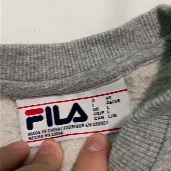 Fila crew neck sweatshirt - Picture 2 of 3